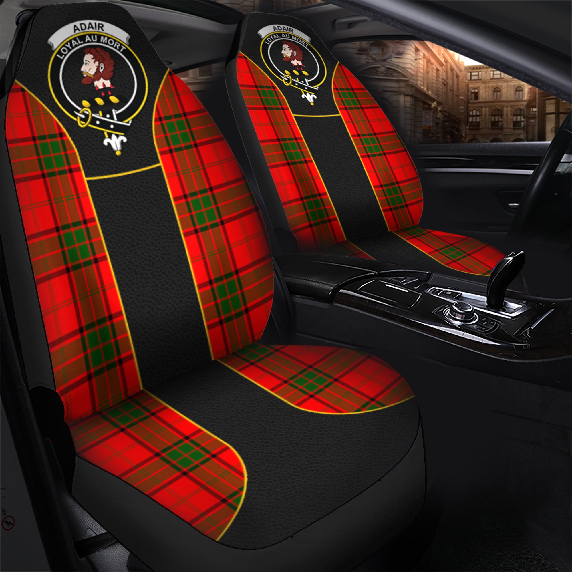 scottish-adair-tartan-crest-car-seat-cover-special-style