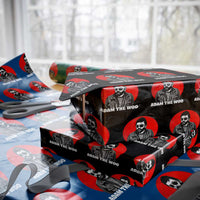 Adam Inspired Graphic Wrapping Paper Roll The Woo In Remembrance Memorial Tribute - Wonder Print Shop