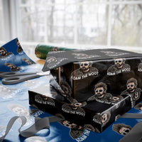 Adam Inspired Graphic Wrapping Paper Roll The Woo Memorial Tribute - Wonder Print Shop