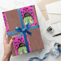 ADHD Meme Wrapping Paper Roll Neurodivergent Wizard Frog I Cant Focus - Wonder Print Shop