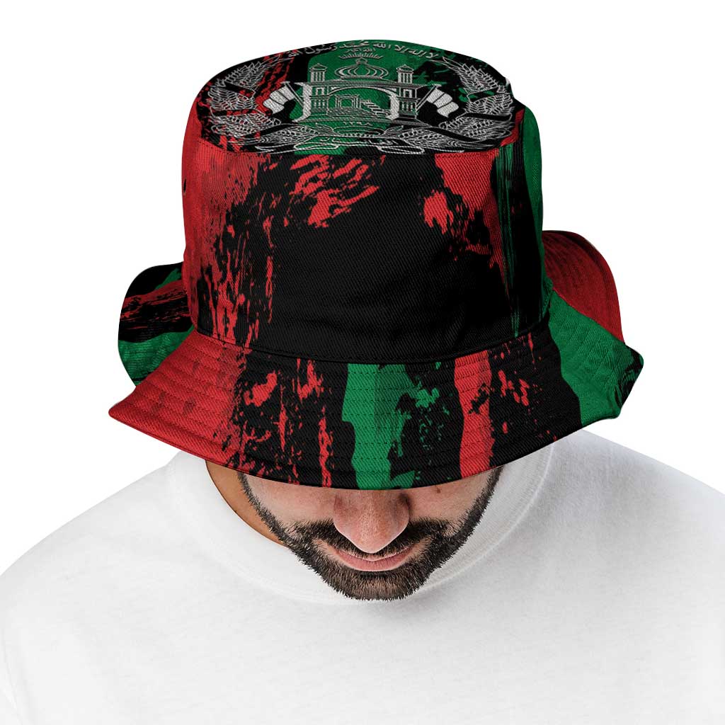 Afghanistan Bucket Hat Grunge Style