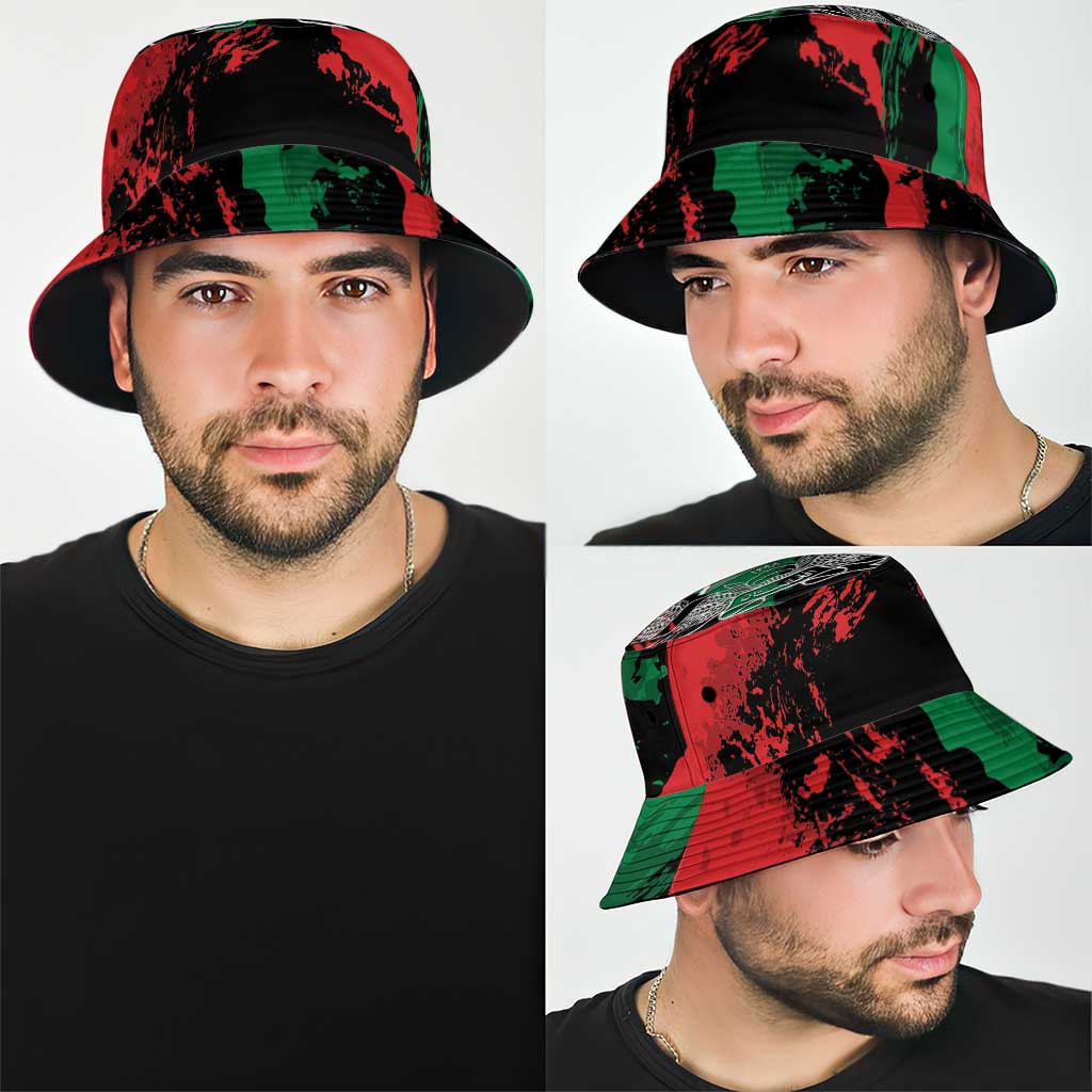 Afghanistan Bucket Hat Grunge Style