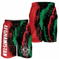 Afghanistan Shorts for Men Grunge Style