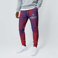 Africa Les Grenadiers Haiti Football Jogger Pants Tropical Vibes - Wonder Print Shop