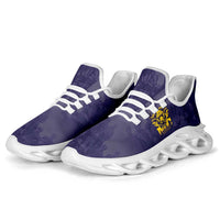 African American Buffalo Soldier Clunky Sneakers We Can We Will - Navy Blue - Wonder Print Shop
