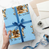 African American Christmas Nativity Scene Wrapping Paper Roll Joy To The World Afro Black Jesus - Wonder Print Shop