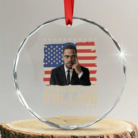 African American Pride Gift Crystal Glass Ornament Malcolm X TS12