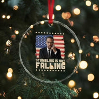 African American Pride Gift Crystal Glass Ornament Malcolm X TS12