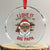 African American Santa Kwanzaa Crystal Glass Ornament I Love It When You Call Me Big Papa - Wonder Print Shop