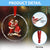 African American Xmas Crystal Glass Ornament Black Santa Mr Mrs Claus Dancing - Wonder Print Shop