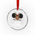 African American Xmas Crystal Glass Ornament Cute Black Girl Kids Merry Christmas - Wonder Print Shop