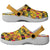 African Kente Pattern Clogs Shoes Emaa Da - Wonder Print Shop