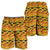 African Kente Pattern Shorts for Men Emaa Da - Wonder Print Shop