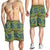 African Kente Pattern Shorts for Men Obaakofo Mmu Man - Wonder Print Shop