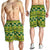African Kente Pattern Shorts for Men Sika Fre Mogya - Wonder Print Shop