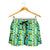 African Kente Pattern Shorts for Women Nkyinkyin - Wonder Print Shop