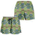 African Kente Pattern Shorts for Women Obaakofo Mmu Man - Wonder Print Shop