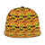 African Kente Pattern Snapback Cap Emaa Da - Wonder Print Shop