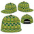 African Kente Pattern Snapback Cap Sika Fre Mogya - Wonder Print Shop