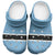 African Proud Botswana Flag Clogs Shoes - Wonder Print Shop