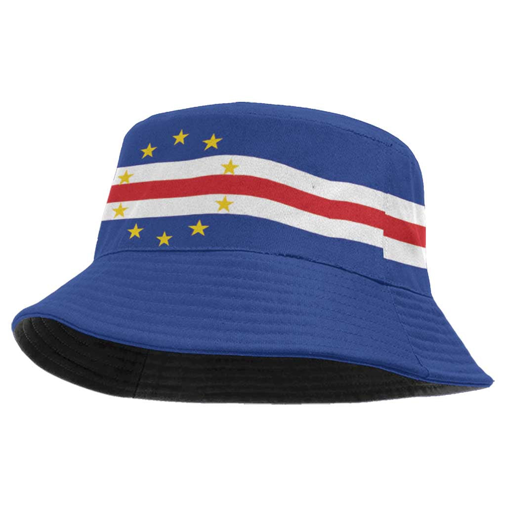 African Proud Cape Verde Flag Bucket Hat
