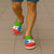 African Proud Equatorial Guinea Flag Clogs Shoes - Wonder Print Shop