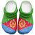 African Proud Eritrea Flag Clogs Shoes - Wonder Print Shop