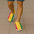 African Proud Guinea Flag Clogs Shoes - Wonder Print Shop