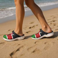 African Proud Kenya Flag Clogs Shoes - Wonder Print Shop