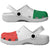 African Proud Madagascar Flag Clogs Shoes - Wonder Print Shop