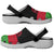 African Proud Malawi Flag Clogs Shoes - Wonder Print Shop