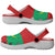 African Proud Mauritania Flag Clogs Shoes - Wonder Print Shop