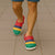 African Proud Mauritius Flag Clogs Shoes - Wonder Print Shop