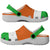 African Proud Niger Flag Clogs Shoes - Wonder Print Shop