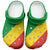 African Proud Republic of the Congo Flag Clogs Shoes - Wonder Print Shop