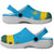 African Proud Rwanda Flag Clogs Shoes - Wonder Print Shop