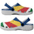 African Proud Seychelles Flag Clogs Shoes - Wonder Print Shop