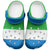 African Proud Sierra Leone Flag Clogs Shoes - Wonder Print Shop