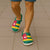 African Proud Togo Flag Clogs Shoes - Wonder Print Shop
