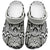 African Snake Skin Pattern Clogs Shoes - Wonder Print Shop
