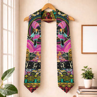 African Women Ethnic Motifs Graduation Stole