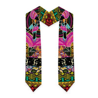 African Women Ethnic Motifs Graduation Stole
