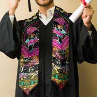 African Women Ethnic Motifs Graduation Stole