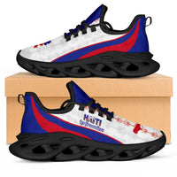 Afro Haiti 2026 Football Clunky Sneakers Les Grenadiers Veve Vodou White Curve Stylized - Wonder Print Shop