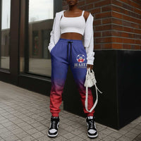 Afro Haiti Football Jogger Pants Sporty Style - Wonder Print Shop