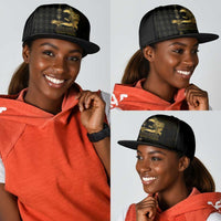 Afro-Haitians Ayiti Cherie Snapback Cap Haiti Map Kanson Wouj Veve Vodou