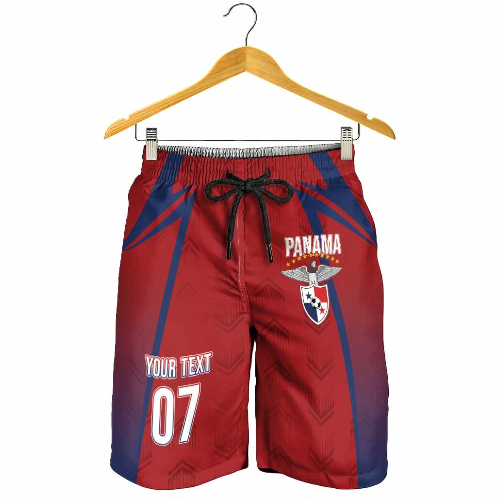 Afro-Panama Football 2026 Custom Shorts for Men La Marea Roja Making History - Wonder Print Shop