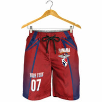 Afro-Panama Football 2026 Custom Shorts for Men La Marea Roja Making History - Wonder Print Shop