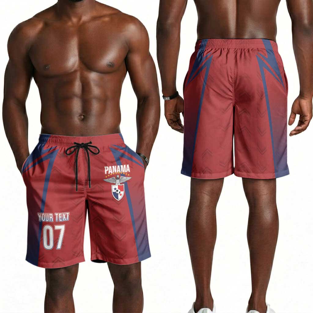Afro-Panama Football 2026 Custom Shorts for Men La Marea Roja Making History - Wonder Print Shop