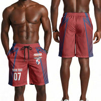 Afro-Panama Football 2026 Custom Shorts for Men La Marea Roja Making History - Wonder Print Shop